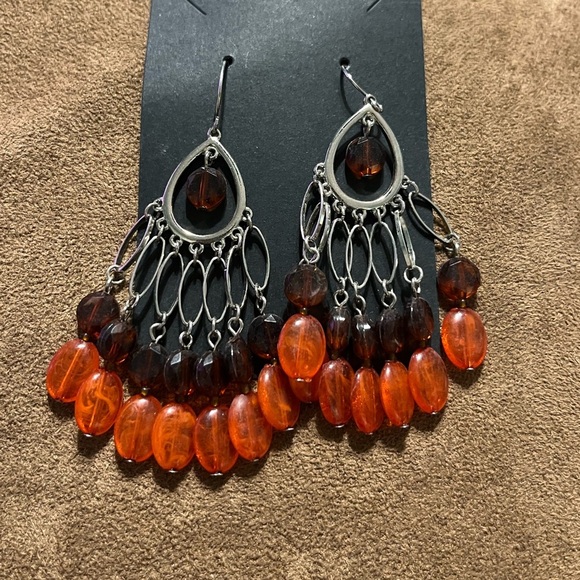 Beaded dangle earrings - Picture 1 of 1